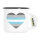 Emaille Tasse Demiboy Pride Flagge LGBTQ Herz 300ml Vintage Emaille Becher