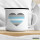 Emaille Tasse Demiboy Pride Flagge LGBTQ Herz 300ml Vintage