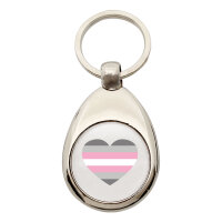 Schlüsselanhänger Demigirl Pride Flagge LGBTQ...