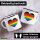 Emaille Tasse Alternative LGBT+ Pride Flagge LGBTQ Herz 300ml Vintage