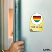Magnet Alternative LGBT+ Pride Flagge LGBTQ Herz 59mm...