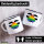 Emaille Tasse Straight Ally Flagge LGBTQ Herz 300ml Vintage Emaille Becher