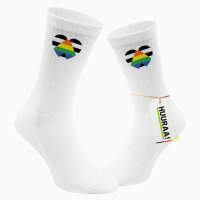 Unisex Socken Straight Ally Flagge LGBTQ Herz Baumwolle