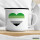 Emaille Tasse Aromantische Pride Flagge LGBTQ Herz 300ml Vintage Emaille Becher