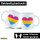 Kaffeetasse Pansexuell Pride Flagge LGBTQ Herz 330ml