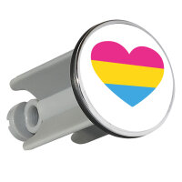 Waschbeckenstöpsel Pansexuell Pride Flagge LGBTQ...