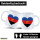 Kaffeetasse Pi-Polyamorie Pride Flagge LGBTQ Herz 330ml