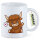 Kaffeetasse Schottisches Hochlandrind Zottelrind 330ml