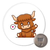 Magnet Schottisches Hochlandrind Zottelrind 59mm...