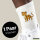 Unisex Socken Leopard Comic Größe 37/46 White Motiv Tennissocken