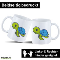 Kaffeetasse Schildkröte Comic 330ml