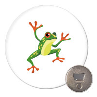 Magnet Frosch Comic 59mm Kühlschrankmagnet