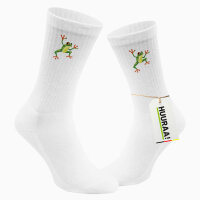 Unisex Socken Frosch Comic Baumwolle