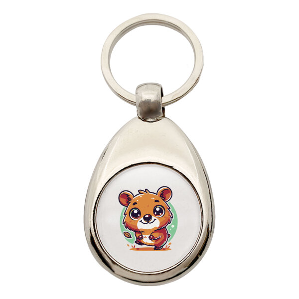 Schlüsselanhänger Quokka Comic