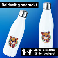 Trinkflasche Quokka Comic 500ml Edelstahl Wasserflasche