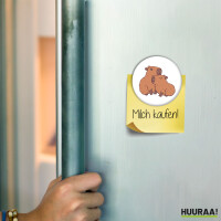 Magnet Capybara Paar Comic 59mm Kühlschrankmagnet