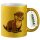 Glitzertasse Otter Comic 330ml