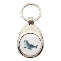 Schlüsselanhänger Seehund Comic