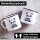 Emaille Tasse Panda Comic 300ml Vintage