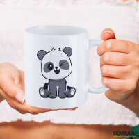 Kaffeetasse Panda Comic 330ml