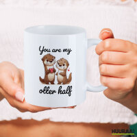 Kaffeetasse You are my otter half Paar 330ml