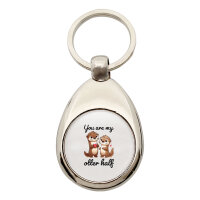 Schlüsselanhänger You are my otter half Paar