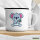 Emaille Tasse Koala Comic 300ml Vintage
