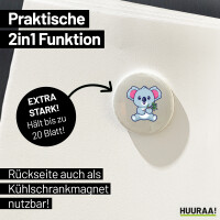 Magnet Koala Comic 59mm Kühlschrankmagnet