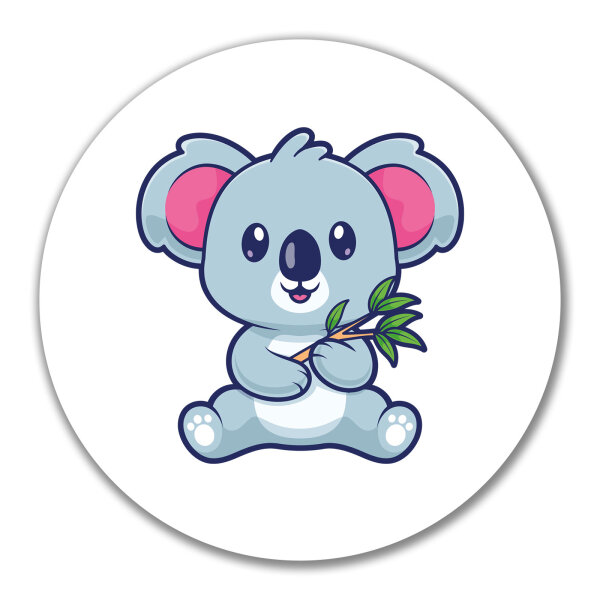 Aufkleber Koala Comic 10cm