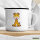 Emaille Tasse Giraffe Comic 300ml Vintage