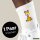 Unisex Socken Giraffe Comic Größe 37/46 White Motiv Tennissocken