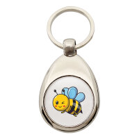 Schlüsselanhänger Biene Comic