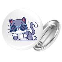 Button Cool Cat Comic
