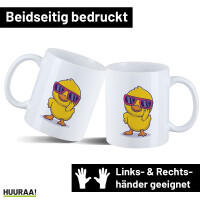 Kaffeetasse Cool Küken Comic 330ml