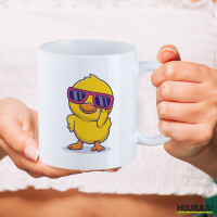Kaffeetasse Cool Küken Comic 330ml
