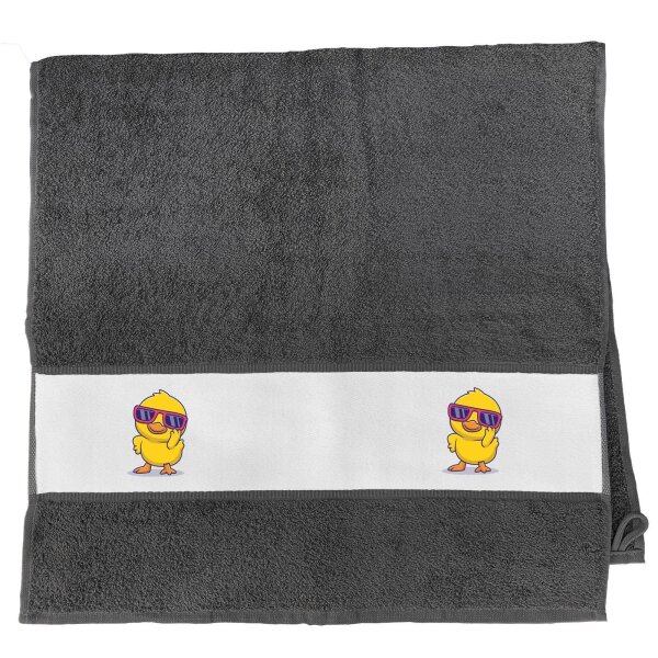 Handtuch Cool Küken Comic 50x100cm