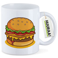 Kaffeetasse Burger Comic 330ml