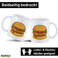 Kaffeetasse Burger Comic 330ml