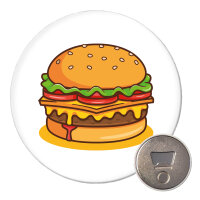 Magnet Burger Comic 59mm Kühlschrankmagnet
