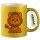Glitzertasse Löwe Comic 330ml