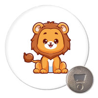 Magnet Löwe Comic 59mm Kühlschrankmagnet...