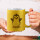Glitzertasse Pinguin Comic 330ml
