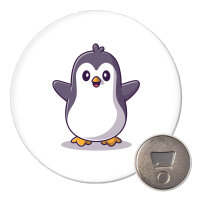 Magnet Pinguin Comic 59mm Kühlschrankmagnet...