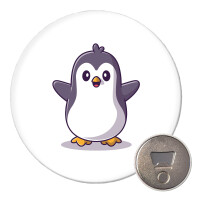 Magnet Pinguin Comic 59mm Kühlschrankmagnet