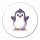Aufkleber Pinguin Comic 10cm