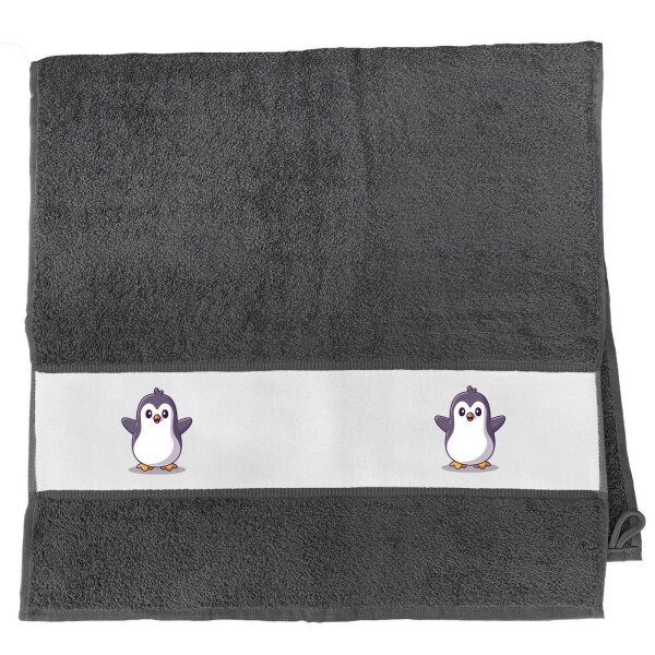 Handtuch Pinguin Comic 50x100cm