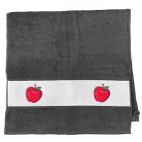 Handtuch Apfel Comic 50x100cm