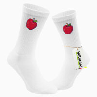 Unisex Socken Apfel Comic Baumwolle