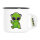 Emaille Tasse Alien Comic 300ml Vintage Emaille Becher