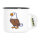 Emaille Tasse Adler Comic 300ml Vintage Emaille Becher